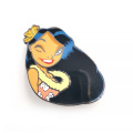 Free samples free design and production of high quality low - priced cute character pin hard enamel